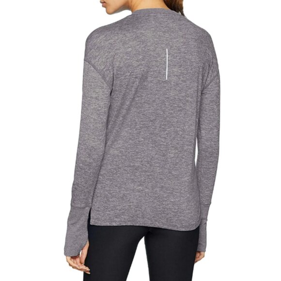 Nike grey running Dri-Fit long sleeve shirt size S - Picture 2 of 7